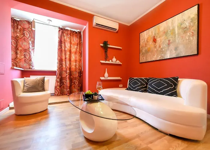 Haven - Downtown With Art Deco Design Apartman